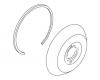 Kohler 73455-G Part - Brushed Chrome Escutcheon Assem Kohler 73455-G Part - Brushed Chrome Escutcheon Assem