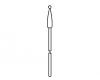 Kohler 76038-CP Part - Polished Chrome Lift Rod Assembly Tee