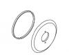 Kohler 76123-CP Part - Polished Chrome Wall Plate Assembly Kohler 76123-CP Part - Polished Chrome Wall Plate Assembly