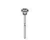 Kohler 76433-BN Part - Brushed Nickel Lift Rod Assembly