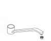 Kohler 76738-CP Part - Polished Chrome Spout Assembly 12" Kohler 76738-CP Part - Polished Chrome Spout Assembly 12"