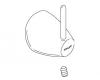 Kohler 76812-CP Part - Polished Chrome Handle Assembly Kohler 76812-CP Part - Polished Chrome Handle Assembly
