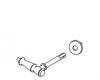 Kohler 77044-CP Part - Polished Chrome Trip Lever Sa Kohler 77044-CP Part - Polished Chrome Trip Lever Sa