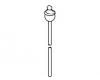 Kohler 77223-BN Part - Brushed Nickel Lift Rod Assembly