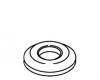 Kohler 77325-BN Part - Brushed Nickel Escutcheon- Threaded