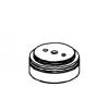 Kohler 79597-CP Part - Polished Chrome Knob- Transfer Valve Kohler 79597-CP Part - Polished Chrome Knob- Transfer Valve