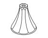 Kohler 85789-BV Part - Vibrant Brushed Bronze Bonnet- 8-Sided Bath Kohler 85789-BV Part - Vibrant Brushed Bronze Bonnet- 8-Sided Bath