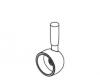Kohler 85894-BL Part - Matte Black Handle- Assembly Contemporary Kohler 85894-BL Part - Matte Black Handle- Assembly Contemporary
