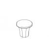 Kohler 86524-2BZ Part - Lift Knob Kohler 86524-2BZ Part - Lift Knob