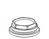 Kohler 865221-RP Part - Rough Plate Nut