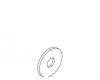 Kohler 91643 Part - Plain Washer- 5/16