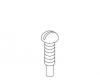 Kohler 92363-A-SV Part - Silver (Nevada Silver) Screw 8-18 Sunrise X 1