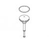 Kohler 93609-RP Part - Rough Plate Stopper Assembly Kohler 93609-RP Part - Rough Plate Stopper Assembly