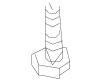 Kohler 93841 Part - Screw 10-16 X .625