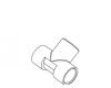 Kohler 94313 Part - Tee- Bull Head 1" X 1" X 1.25" Pvc