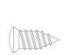 Kohler 94823-B Part - Blue (Primary Toilet Seat) Screw 8-18 Sunrise X .5 Kohler 94823-B Part - Blue (Primary Toilet Seat) Screw 8-18 Sunrise X .5
