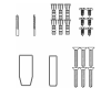 Kohler 307081 Part - 053 End Ftg/Parts Pack (Usa)