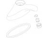 Kohler 1021664-0 Part - White Aerator/Body Kit