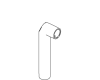 Kohler 1050872-SN Part - Arm- Long-Hot