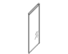 Kohler K10318.04 Part - Fxd Pnl K701639/41-D5-Bh Kohler K10318.04 Part - Fxd Pnl K701639/41-D5-Bh