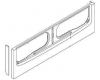 Kohler 95538-95 Part - Ice Grey Frame Assembly 6' Apron