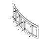 Kohler 96097-B-89 Part - Desert Bloom Frame Assembly 5'- Rh Corner