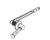 Kohler 1007749-CP Part - Polished Chrome Trip Handle Assembly