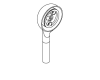 Kohler 57581-PB Part - Polished Brass Handle Assembly Kohler 57581-PB Part - Polished Brass Handle Assembly