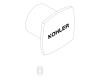 Kohler 20364-G Part - Brushed Chrome Knob Assembly