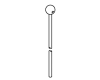 Kohler 57306-BN Part - Brushed Nickel Lift Rod Assembly Lav Kohler 57306-BN Part - Brushed Nickel Lift Rod Assembly Lav