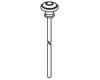 Kohler 76433-G Part - Brushed Chrome Lift Rod Assembly Kohler 76433-G Part - Brushed Chrome Lift Rod Assembly