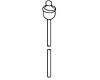 Kohler 77223-BRZ Part - Lift Rod Assembly Kohler 77223-BRZ Part - Lift Rod Assembly