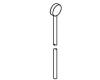 Kohler K-77633-T4 Polished Chrome/Teflon Black Cp/Teflon Black Lift Rod Assembly Icon Kohler K-77633-T4 Polished Chrome/Teflon Black Cp/Teflon Black Lift Rod Assembly Icon