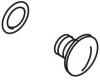 Kohler 76928-0 Part - White Plug Button Assembly White Kohler 76928-0 Part - White Plug Button Assembly White