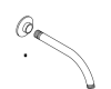 Kohler 20350-BV Part - Shower Arm Assembly Kohler 20350-BV Part - Shower Arm Assembly