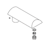 Kohler 57892-CP Part - Polished Chrome Spout Assembly Kohler 57892-CP Part - Polished Chrome Spout Assembly