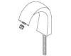 Kohler K-73125-CP Polished Chrome Spout Assembly Kohler K-73125-CP Polished Chrome Spout Assembly