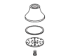 Kohler 29614-G Part - Brushed Chrome Spray Assembly Kohler 29614-G Part - Brushed Chrome Spray Assembly