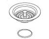 Kohler K-41398-AU Polished Gold Strainer Cup Assembly