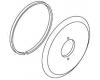 Kohler 76123-SN Part - Polished Nickel Wall Plate Assembly Kohler 76123-SN Part - Polished Nickel Wall Plate Assembly