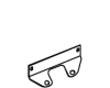 Kohler 95540 Part - Bracket- Endcap