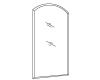 Kohler CB-221-1005 Part - Clc20 Arch Silver Door