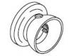 Kohler 86081-CP Part - Polished Chrome Collar Kohler 86081-CP Part - Polished Chrome Collar