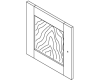 Kohler 87437-F2 Part - Large Door - Wood W/ Pull Kohler 87437-F2 Part - Large Door - Wood W/ Pull
