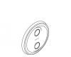 Kohler 1036325-BN Part - Brushed Nickel Escutcheon- Stacked