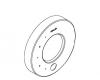 Kohler 1080745-SN Part - Polished Nickel Escutcheon Kohler 1080745-SN Part - Polished Nickel Escutcheon