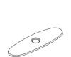 Kohler 57028-CP Part - Polished Chrome Escutcheon