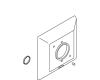 Kohler 57832-PB Part - Polished Brass Escutcheon Assembly Kohler 57832-PB Part - Polished Brass Escutcheon Assembly