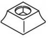 Kohler 57813-CP Part - Polished Chrome Escutcheon- Top Bath Hdl Kohler 57813-CP Part - Polished Chrome Escutcheon- Top Bath Hdl