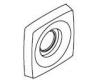 Kohler 70248-CP Part - Polished Chrome Escutcheon- Bath/Shower